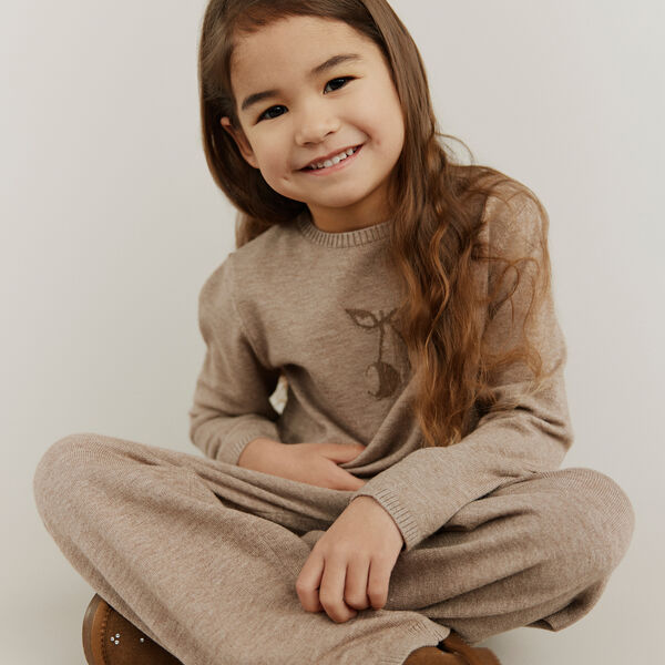 UrsaSK Knit, brown melange, Sofie Schnoor