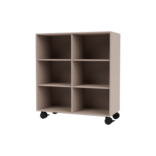 Display 1113 reol, 137 mushroom/black, Montana Furniture