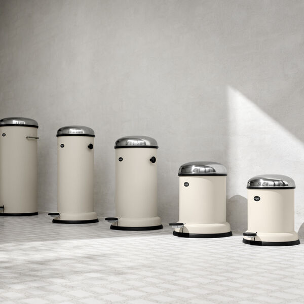 VIPP14 pedalbøtte, beige VIPP14 pedalbøtte, beige, Vipp