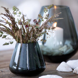 Rocks stormlykt/vase 22 cm, koks, Magnor