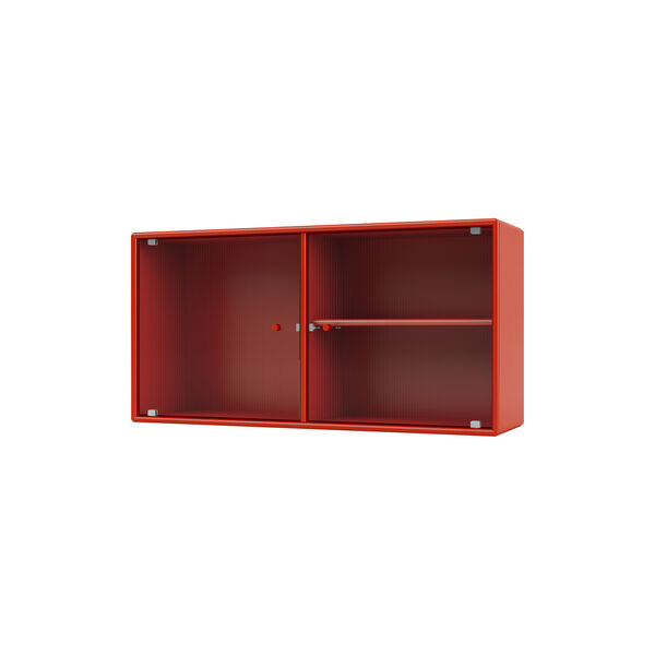 RIPPLE I vitrineskap, 145 rosehip, Montana Furniture