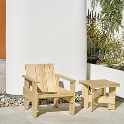 Crate Loungestol, tre, HAY