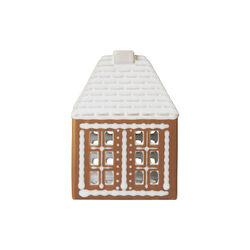 Gingerbread lyshus, brun, Kähler