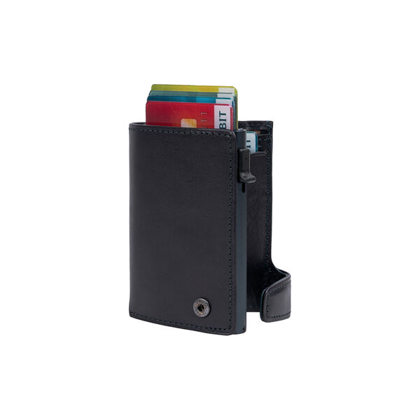 Cardholder, blue, Tony Perotti