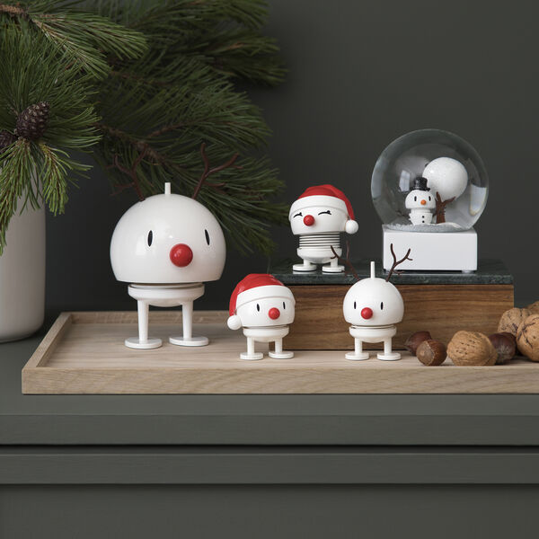 Reindeer Bumble, white, Hoptimist