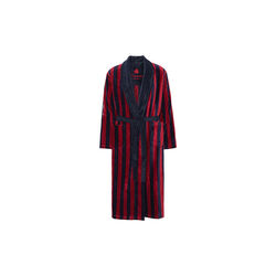 Skagerak jacquard badekåpe, blå/grønn stripet, Ambassador 1867