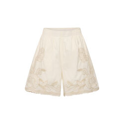 BitjaPW Shorts, whisper white w french oak emb, Part Two