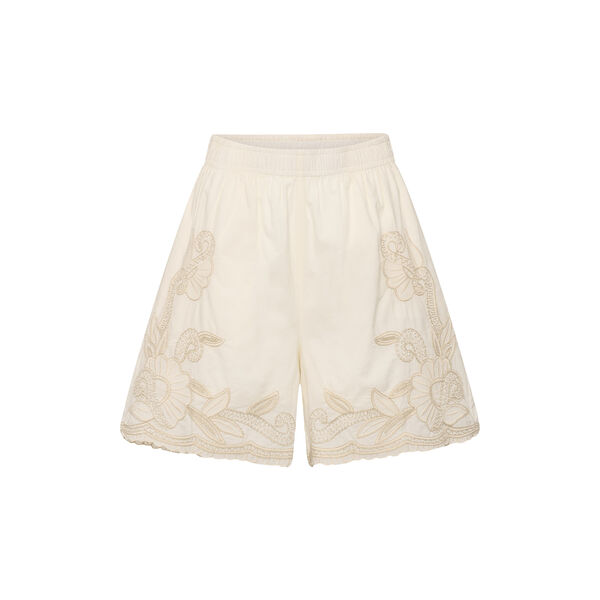 BitjaPW Shorts, whisper white w french oak emb, Part Two