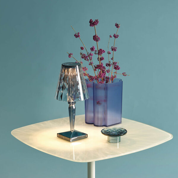 OKRA vase S, violet, Kartell
