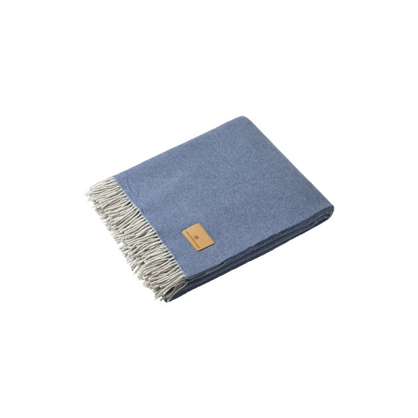 Fringe pledd, ocean blue Fringe pledd, ocean blue, Georg Jensen Damask