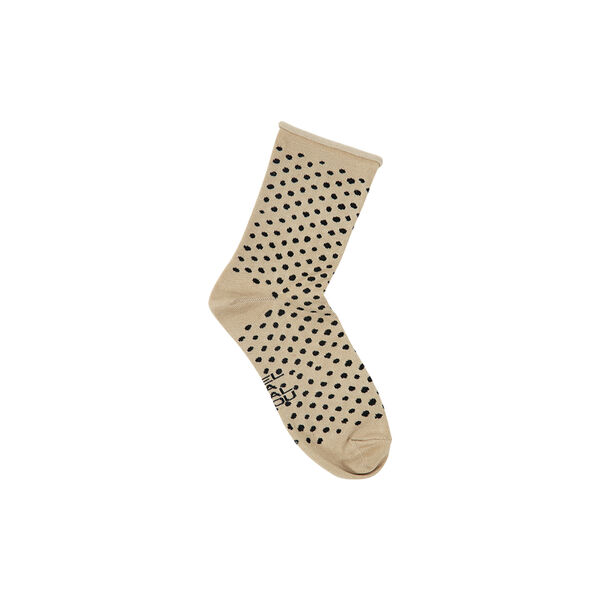 DOTS sokker, sand/black, Bella Ballou