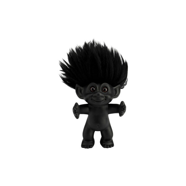 Lykketroll, matt sort/sort hår, BySommer