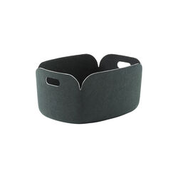 Restore Basket, dark green, Muuto
