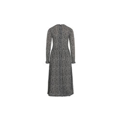 Bumpy Flower Docca kjole, white/black, Mads N&oslash;rgaard