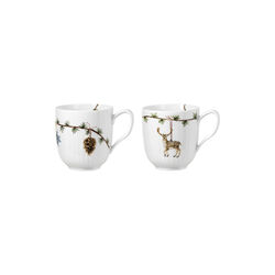 Hammersh&oslash;i Christmas Mugs 2020 & 2021 set, K&auml;hler