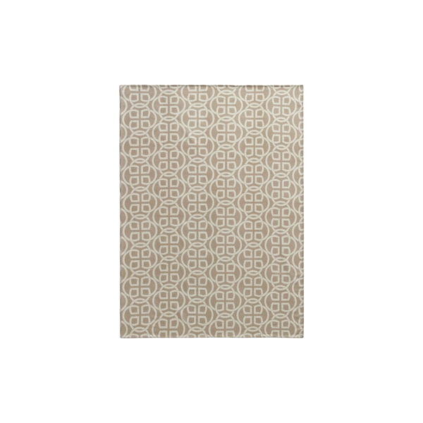 Monogram ullpledd, taupe beige, Gant