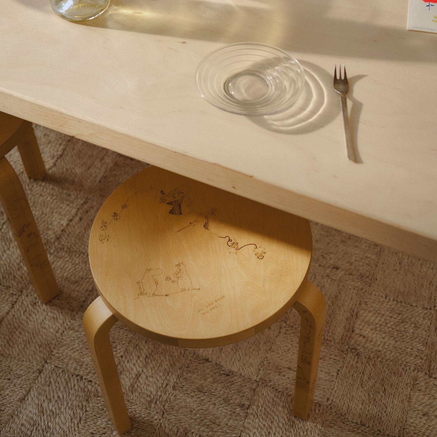 Kjøp Stool 60 Celebration, Artek + Moomin fra Artek