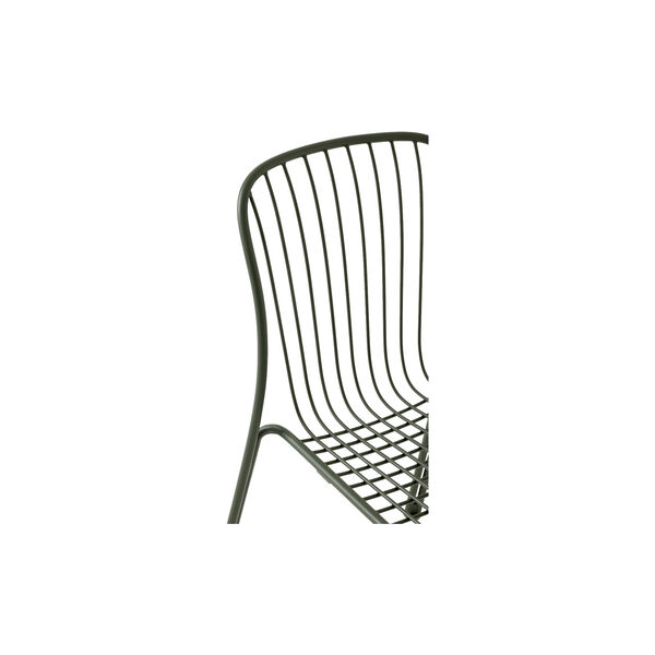 Thorvald SC94 Outdoor Side Chair, bronze green, &Tradition