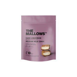 Gourmet marshmallows, dark liquorice, The Mallows