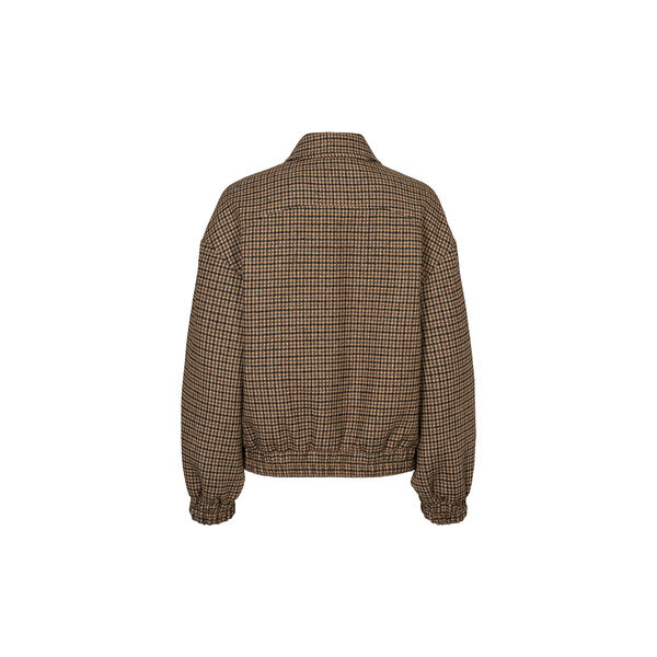 7898RDFMaelynn jacket, chocolat, RUE de FEMME