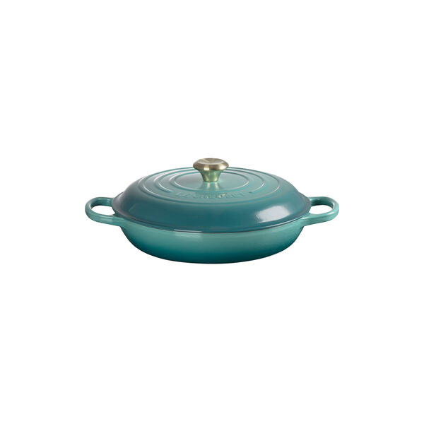 Signature buffetgryte 30 cm, bleu riviera, Le Creuset