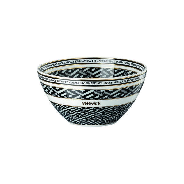 Bowl 15 cm, signature black, Rosenthal x Versace