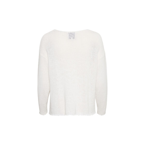 DivaMW Boxy Knit Blouse, bright white, My Essential Wardrobe
