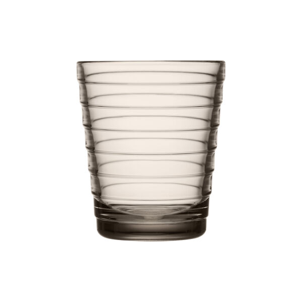 Aino Aalto drikkeglass 2 stk., linen, Iittala