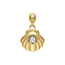 Shell Charm, gold, WHO IS SHE