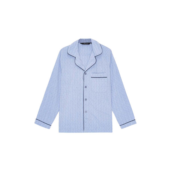 Salzburg pyjamas, light blue/navy piping, Ambassador 1867