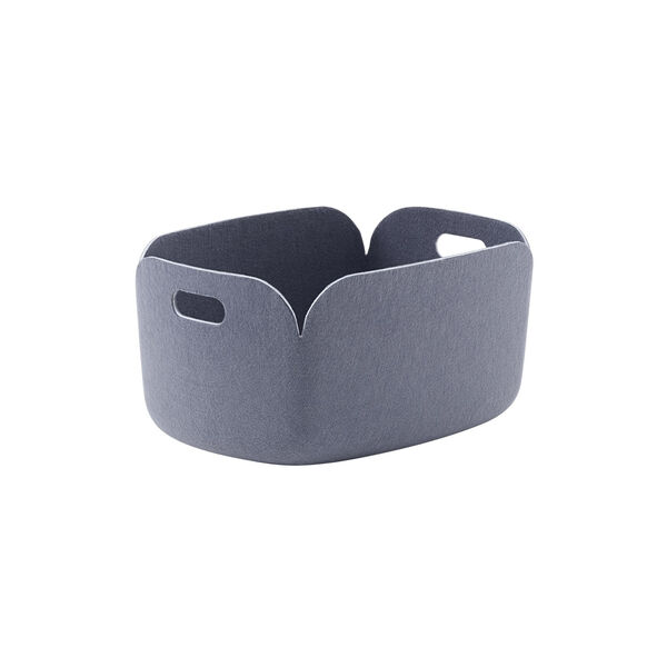 Restore oppbevaringskurv, blue-grey Restore oppbevaringskurv, blue-grey, Muuto