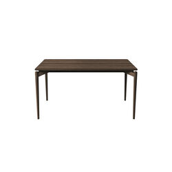 PURE Dining Table L140, smoked oak, Bruunmunch Furniture