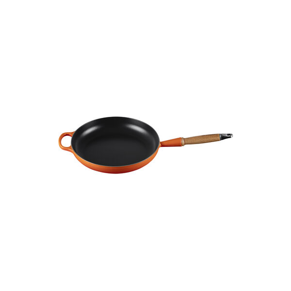 Signature st&oslash;pejern stekepanne med treh&aring;ndtak &Oslash; 28 cm, volcanic, Le Creuset