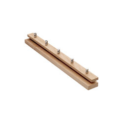 Cutter Coat Rack 72, eik Cutter Coat Rack 72, eik, Skagerak by Fritz Hansen