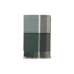Manhattan pledd, evergreen/botanic green, ELVANG