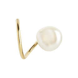 Baroque Twirl left, gold, Maria Black