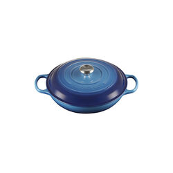 Signature buffetgryte 30 cm, azure blue, Le Creuset