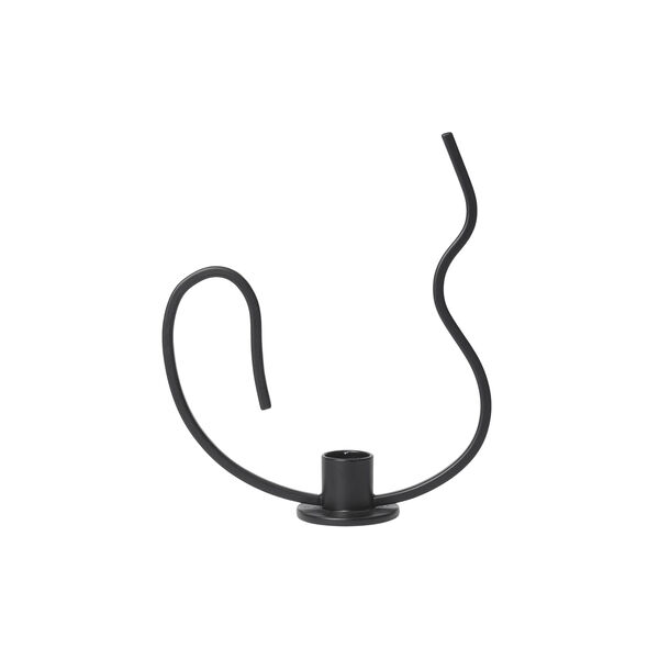 Valse lysestake lav, svart, Ferm Living