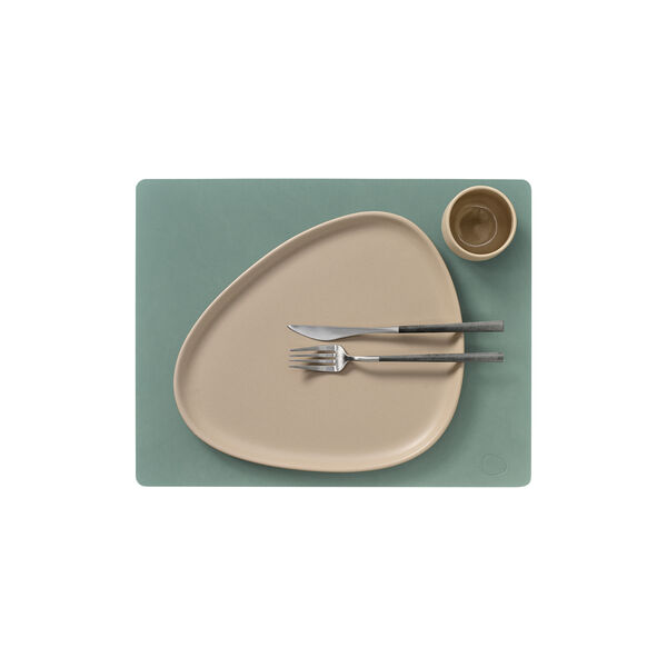 Nupo dekkebrikke Square L, pastel green, LIND DNA