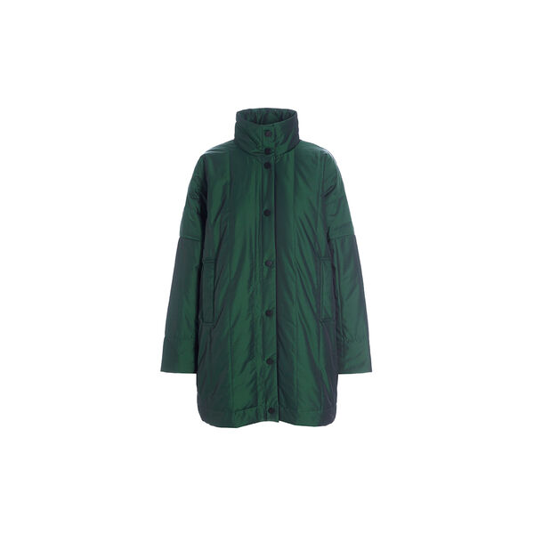 Changeant Nylonfrakk, green changeant, BITTE KAI RAND