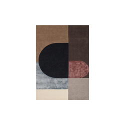 Vilja gulvteppe, bordeaux, Linie Design