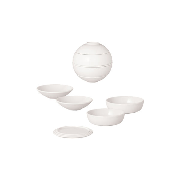 Iconic La petite Boule serveringssett med 5 deler, hvit, Villeroy & Boch