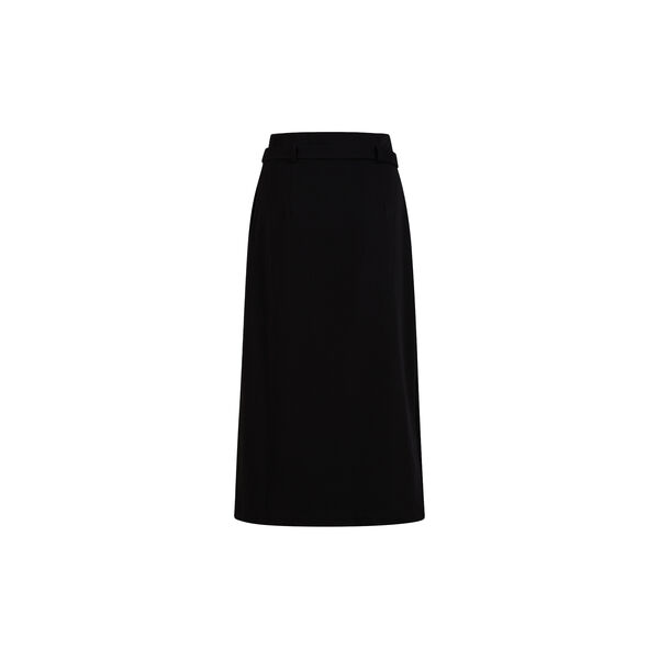 Long wrap skirt, black - 100, Coster Copenhagen