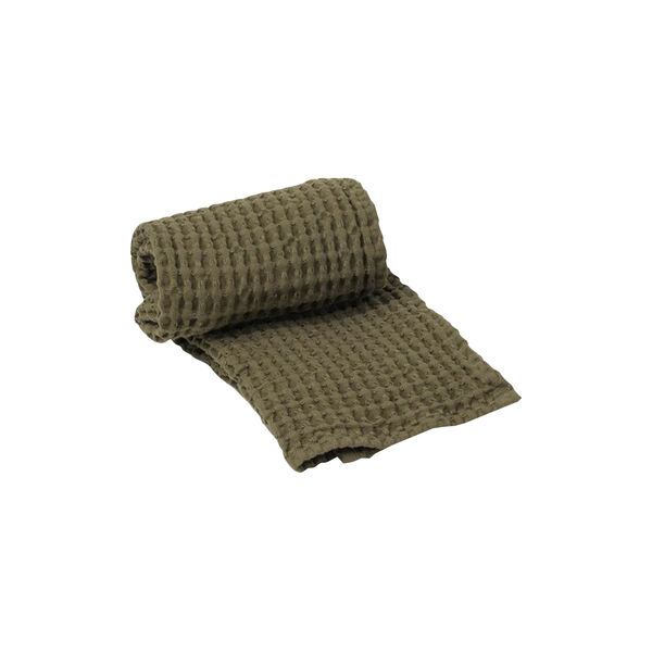 Organic&nbsp;h&aring;ndkle, olive, Ferm Living