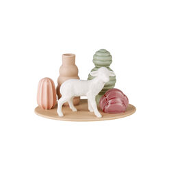 Sweet Stories Lamb Vase, dusty rose, Dottir Nordic Design