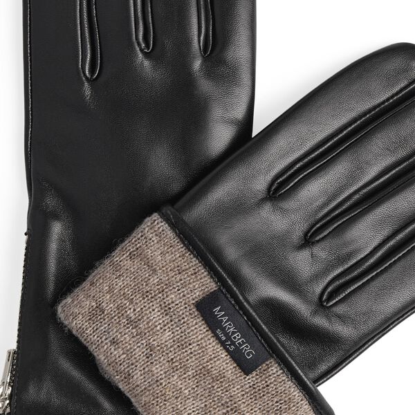 KathMBG Glove, black w/gold, Markberg