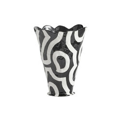 Jessica Hans Shadow Vase, svart/hvit, HAY