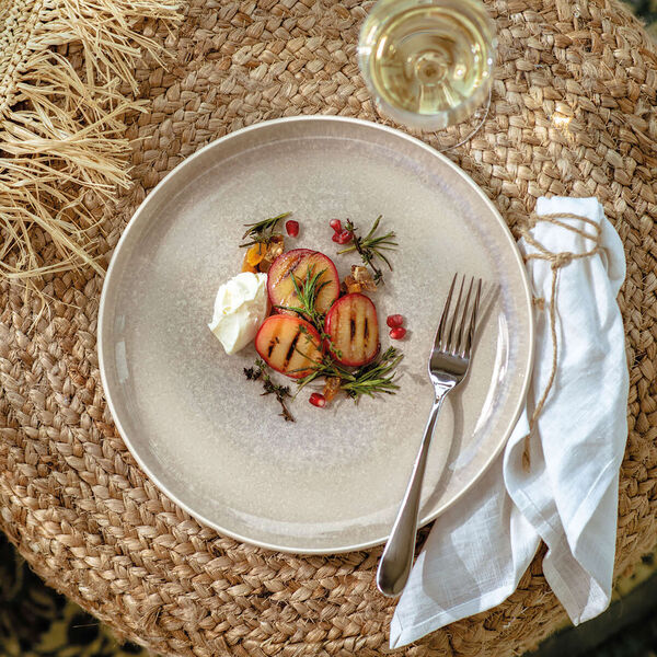 Perlemor middagstallerken 27 cm, sand, Villeroy & Boch