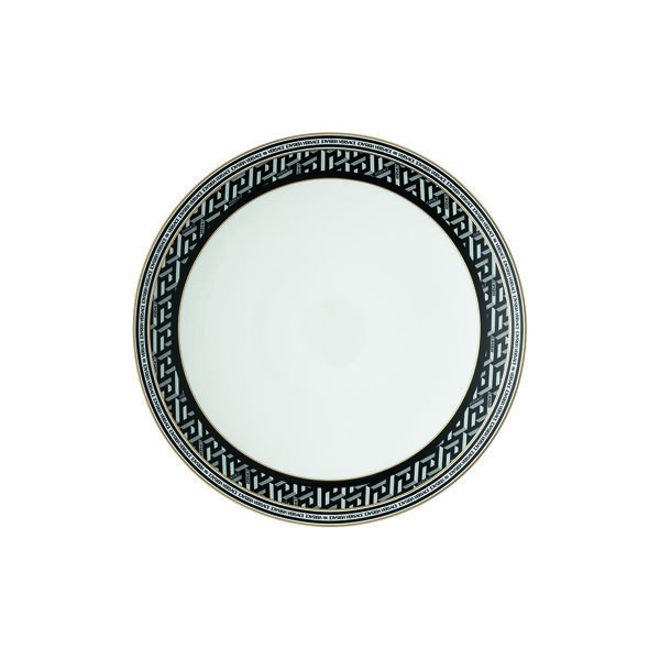 Gourmet Plate 28 cm, signature black, Rosenthal x Versace
