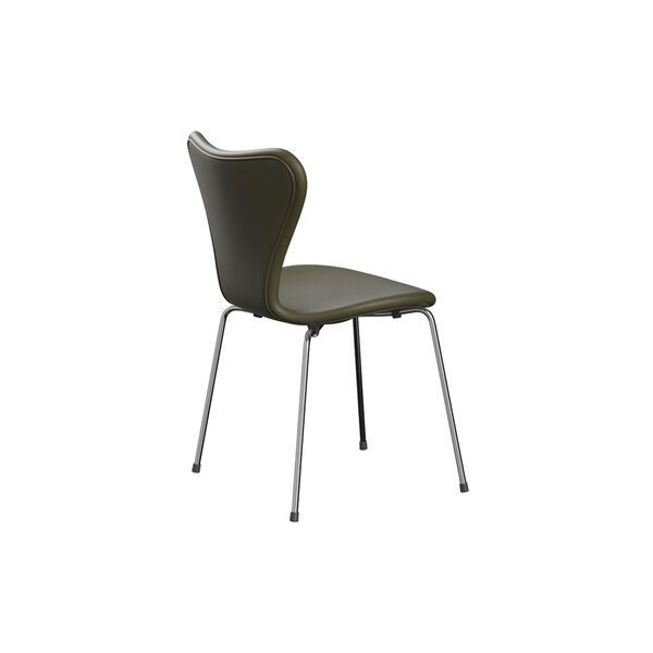 Serie 7&trade; 3107 fullt polstret stol, Essential moss green, Fritz Hansen